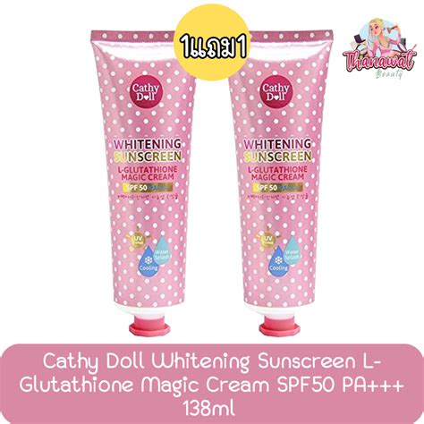 Cathy Doll Whitening Sunscreen L Glutathione Magic Cream Spf