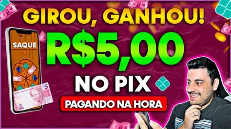 Gire A Roleta Pra Ganhar At R No Pix Todo Dia Novo App De Jogo