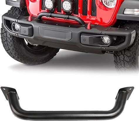 Amazon PENSUN Grille Winch Brush Guard For 2018 2021 Jeep Wrangler