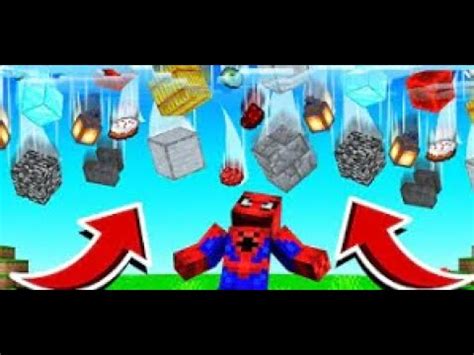 Minecraft Pero Caen Objetos Misteriosos Del Cielo Youtube