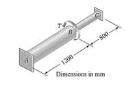 Answered The Stepped Solid Steel Shaft ABC Is Bartleby