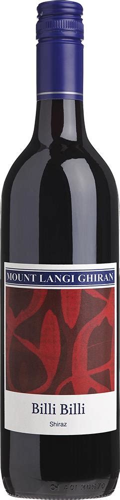 Mount Langi Ghiran Billi Billi Shiraz Australia Buy Nz Wine