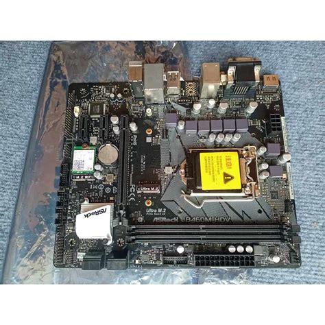 Bo Mạch Chủ Asrock B460m Hdv Cũ Mainboard Asrock B460m Hdv Shopee