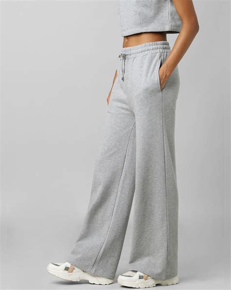 Grey Flared Co Ord Sweatpants