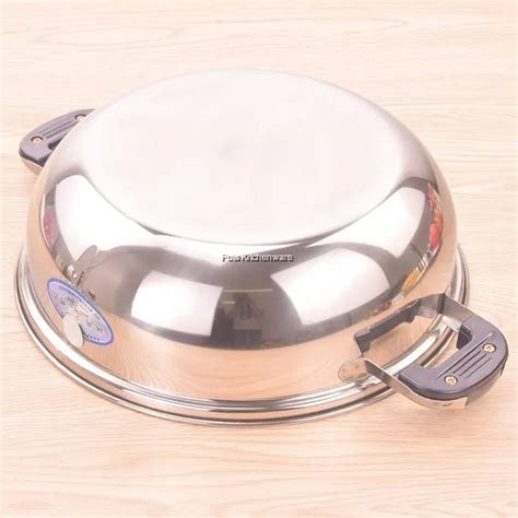 Toffi Stainless Steel 2 in 1 Induction Steamboat Pot Shabu Hot Pot Periuk Steamboat 不锈钢鸳鸯火锅 B2800