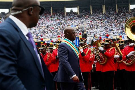 Congolese President Tshisekedi Sworn In For Second Term After Disputed