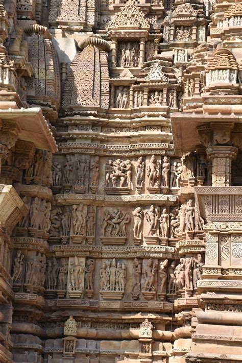 Vishwanath Temple Architecture at Khajuraho in India Stock Image - Image of devotion, dharma ...