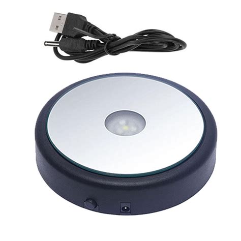 TOOYFUL LED Display Base Light Base Table Light Base, with USB Cable LED Colorful Luminous Base