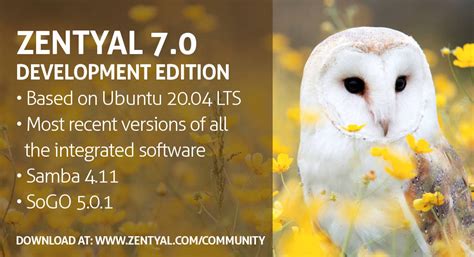 Zentyal Server 7.0 Development Now Available - Zentyal Linux Server