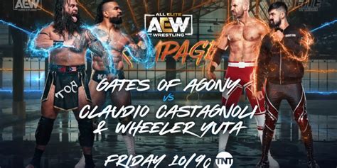Blackpool Combat Club vs. Gates Of Agony Set For 10/13 AEW Rampage ...
