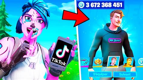 Jai Test Des Lifes Hack Tiktok Sur Fortnite Chapitre A Marche