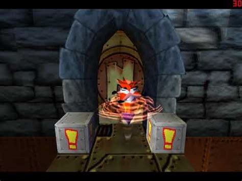 Crash Bandicoot 1 The Lab Walkthrough Yellow Gem YouTube