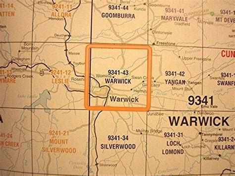 Warwick 25k Topo — World Wide Maps