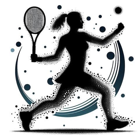 Premium Vector Vector Tennis Player