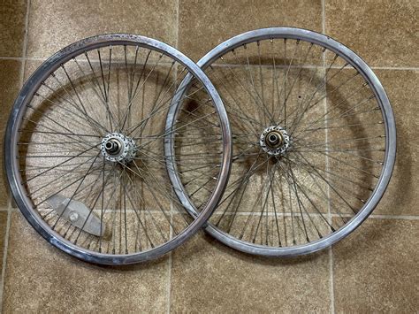 Bmxmuseum For Sale Oldschool Cmc S Wheelset White W Front