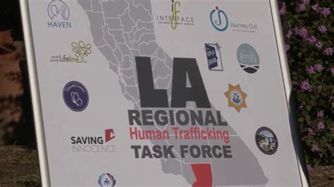 Lapd Assists State Task Force On Human Trafficking Nbc Los Angeles