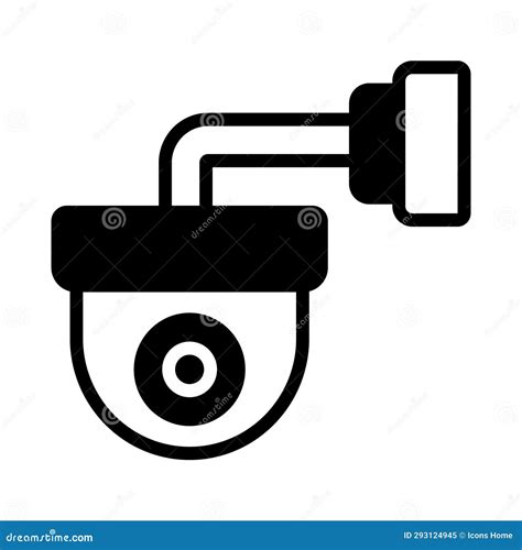 Cctv Icon Security Camera Icon Vector Stock Illustration