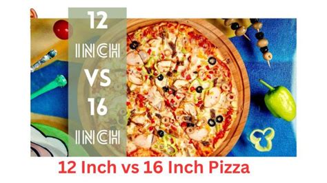 12 Inch vs 16 Inch Pizza: When to Use? - Tannat Wine & Cheese