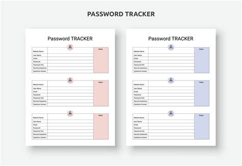 Password Logbook And Tracker Internet Address And Password Logbook