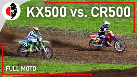 Cr500 W Pro Rider Hunts Down Kawasaki Kx500 2023 2 Stroke Nationals