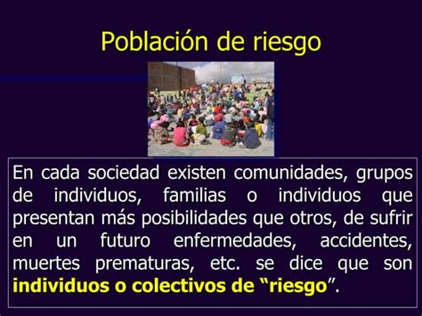 Epidemiologia Y Factores De Riesgo Ppt