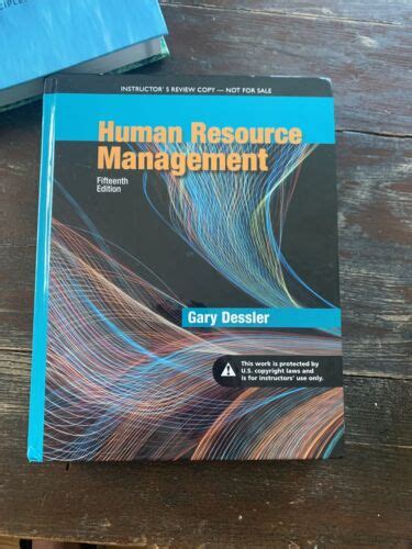 Human Resource Management By Gary Dessler Hardcover