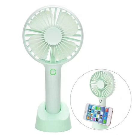 SICED Mini Handheld Portable Fan, USB Hand held Personal Fans Rechargeable Battery Powered Hand ...