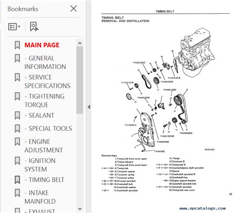 Sale Mitsubishi 4g63 Forklift Engine Timing Marks In Stock