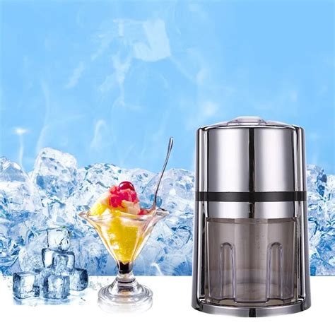 Hand crusher home manual machine ice crushed ice machine stainless ...