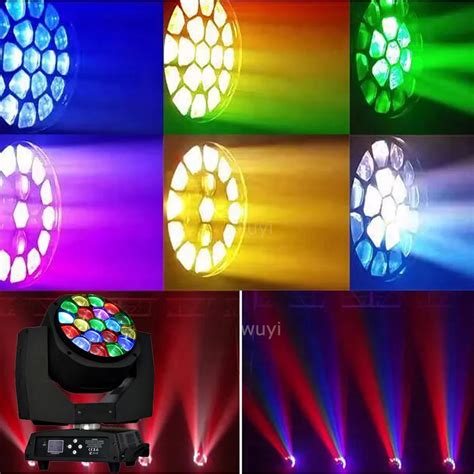 19x15w Rgbw 4in1 Bee Eye Dmx Led Moving Head Light All Round Projection