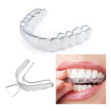 2 Moldeiras Placas Protetor Dental Termo Moldável Anti Bruxismo Anti