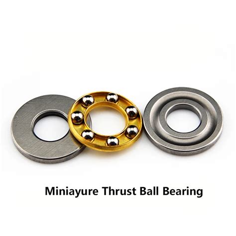 Pcs Lot Miniature Thrust Ball Bearing Bearing Steel Flat Bearings Fast