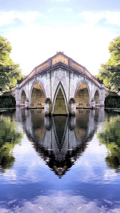 Mirror Bridge By Trishzimmerman