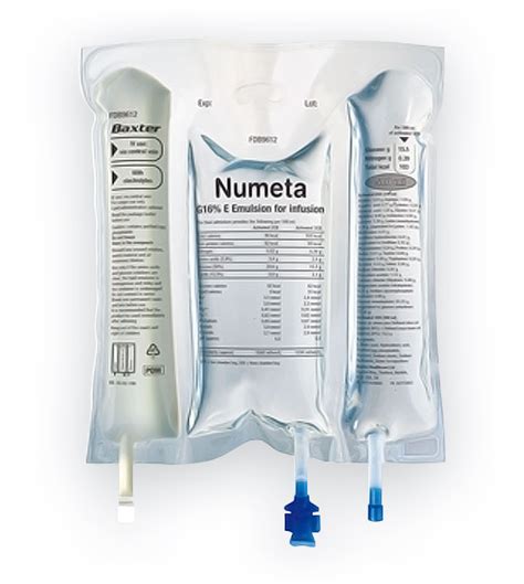 Numeta G E Per Lassistenza Nutrizionale Baxter