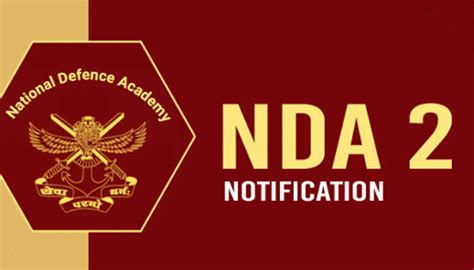 NDA 2 Notification 2025 404 Vacancies Eligibility Criteria Exam Date