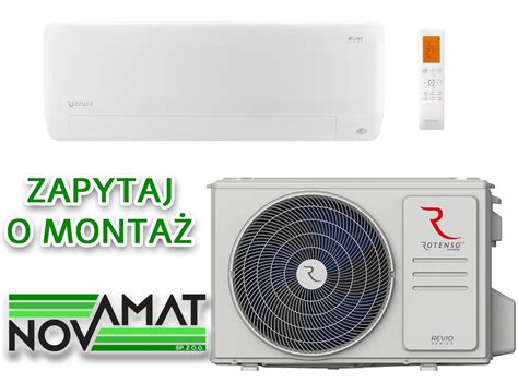 Klimatyzacja Rotenso Revio X Kw Klimatyzator Z Atw Konserwacj I