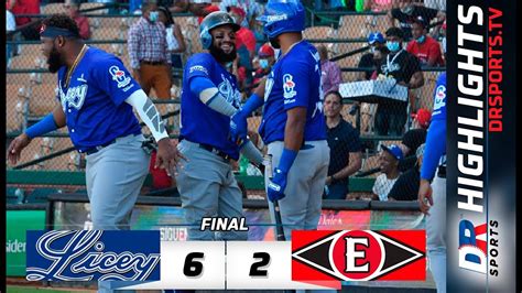 Resumen Tigres Del Licey Vs Leones Del Escogido Nov Serie