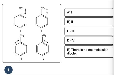 Solved Identify The Overall Molecular Dipole Moment Of Chegg