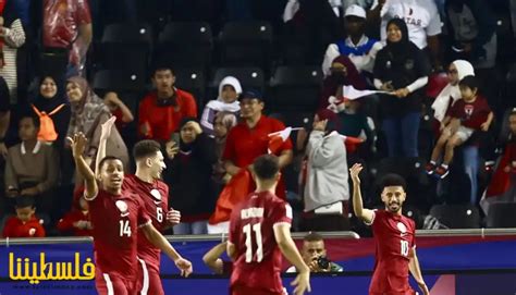 قطر تفوز في افتتاح كأس آسيا تحت 23 عامًا فلسطيننا