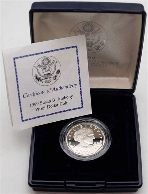 1999 P Susan B Anthony Proof Coin - Etsy