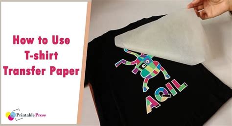 How To Use T Shirt Transfer Paper