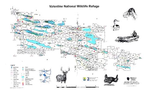 Sandhills Western Vacations: Valentine National Wildlife Refuge Maps ...