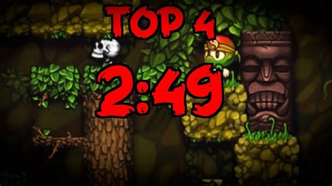 Spelunky No Gold Low Speedrun Youtube