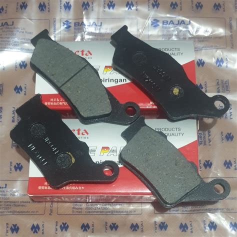 Jual Bergaransi Dispad Kampas Rem Set Depan Belakang Kawasaki 200 Ns