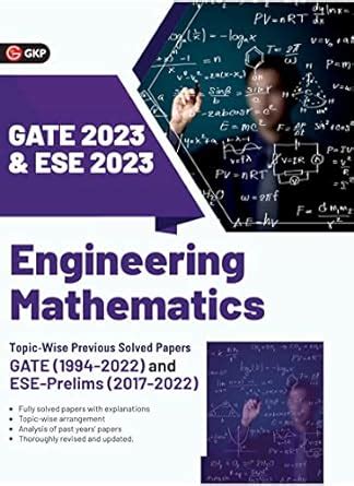 Gate Ese Prelim Engineering Mathematics Topic Wise Previous