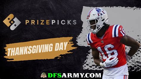 PrizePicks NFL Week 12 Thanksgiving Day Best Plays to Target - Win Big ...