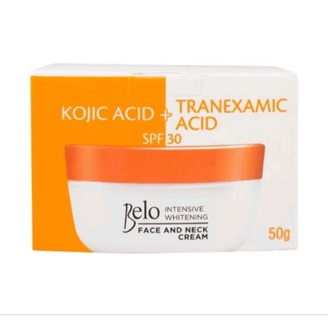 Belo Intensive Whitening Face And Neck Cream 50g Shopee Philippines