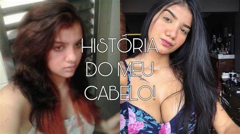 COMO RECUPEREI HISTÓRIA DO MEU CABELO YouTube