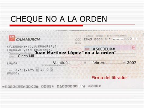 Qu Es Y C Mo Llenar Un Cheque No A La Orden En M Xico Hot Sex Picture