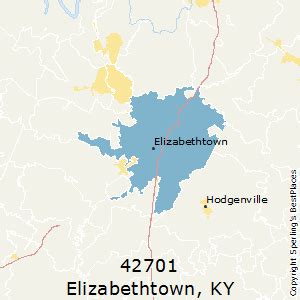 Elizabethtown (zip 42701), KY